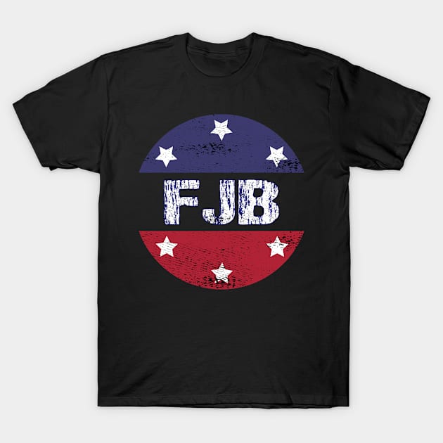 FJB - Pro America - US Distressed Flag - F Biden - funny anti biden - FJB Pro America T-Shirt by Mosklis